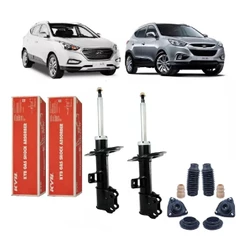 PAR AMORTECEDOR DIANTEIRO IX35 2010 ATÉ 2021 SPORTAGE 2011 ATÉ 2016 C/ KITS COMPLETO