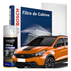 Filtro Ar Condicionado Bosch Com Spray Higienizador Argo