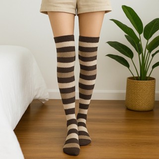 Meia Longa Colorida e Lisa – Felpuda Soft, 65 cm (Ref: MIA-308) ACG em Oferta na Shopee