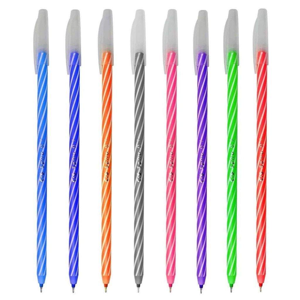 Caneta esferográfica cis spiro 0.7mm - unidade em Oferta na Shopee