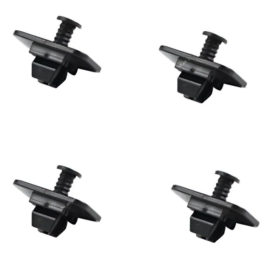 4 Grampos De Parachoque Traseiro Golf Jetta Polo Up Vw