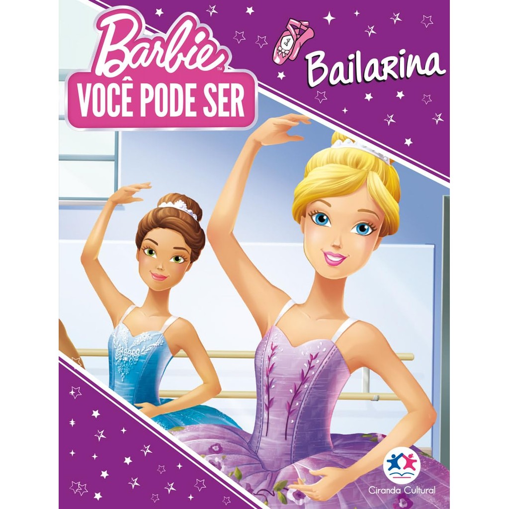 Minilivro Barbie You can be - Você pode ser Bailarina