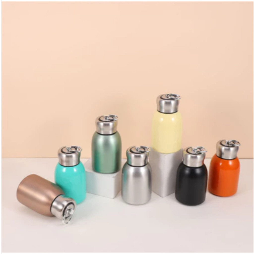300ml Caneca Térmica Crianças Chaleira 304 Aço Inoxidável Isolado Esporte Garrafa Viagem Portátil À Prova De Vazamento D em Oferta na Shopee
