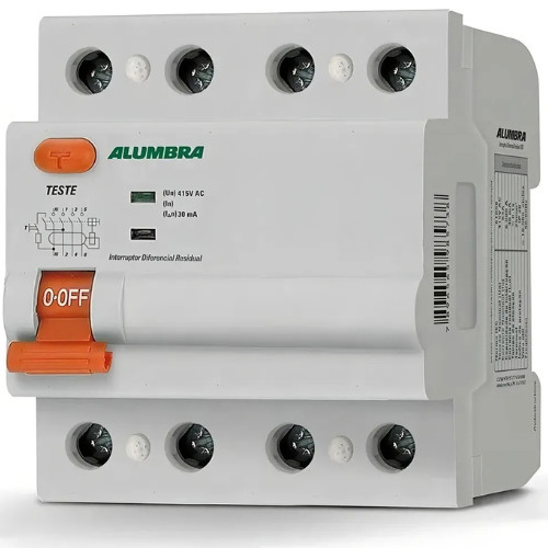 Interruptor Diferencial Residual Dr Tetra 4x25 Alumbra