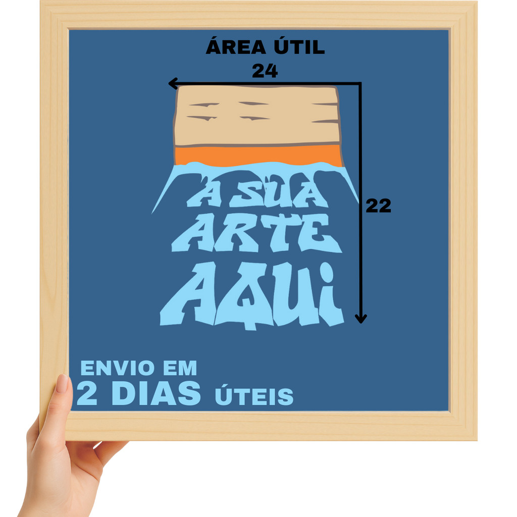 Tela 40x40 Gravada Com Sua Arte Gravada Silk Screen Serigrafia para Sua Estampa Personalizada