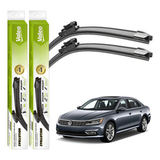 Par Palhetas Limpador Parabrisa Valeo Passat 2005 A 2017 em Oferta na Shopee