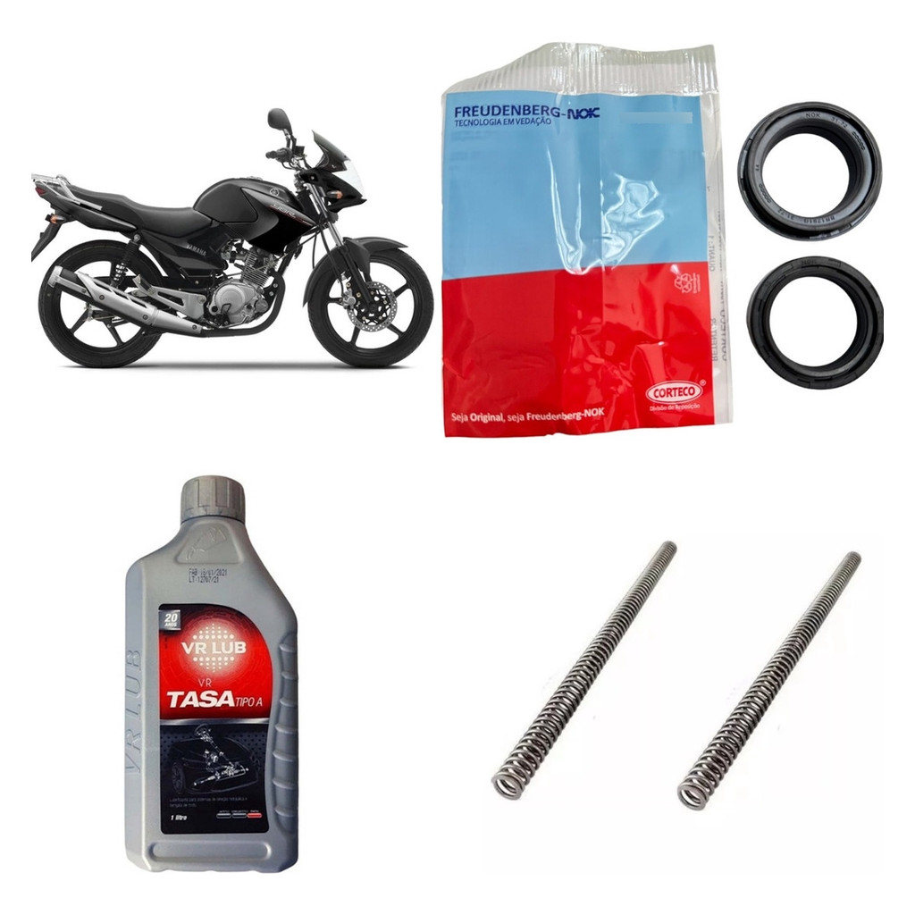 Kit Retentor De Bengala Oleo De Beng Mola Ybr Factor Yamaha-