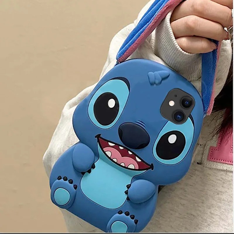 Capa Portátil Com Ponto De Pelúcia 3D De Desenho Animado Para POCO X7 M7 X5 X3 F6 M6 X6 X4 M4 M5S F5 M3 Pro C85 C75 4G 5