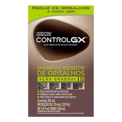 Shampoo Redutor De Grisalhos Grecin Control Gx 118ml