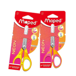 Tesoura escolar Essentials Soft Neon 13cm 464400 Maped