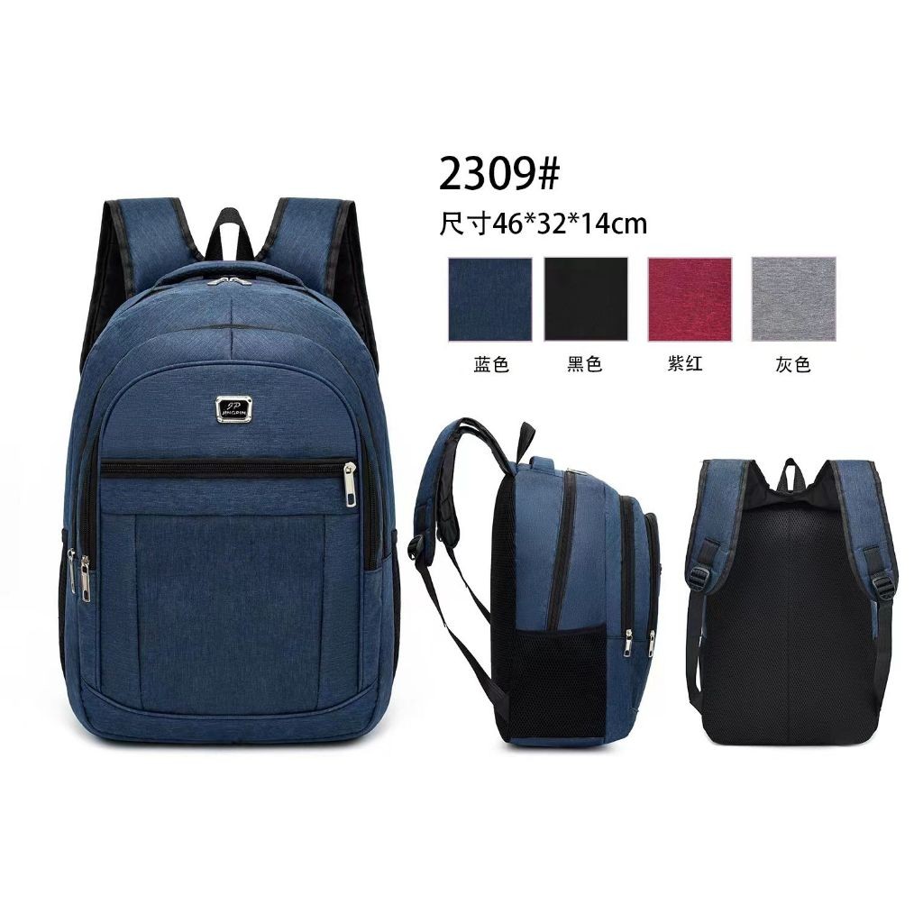 Mochila Unissex Notebook Resistente Água para Viagem ou Escola Compartimento interno acolchoado para Notebook 2309