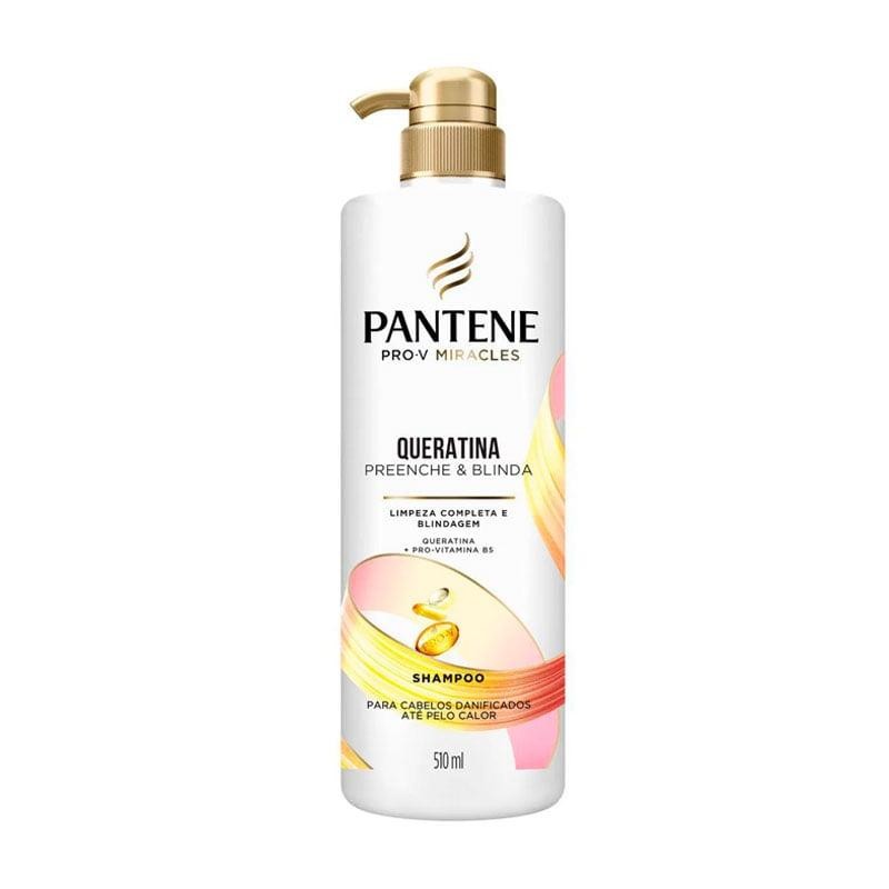 Shampoo Pantene Pro-V Queratina 510ml em Oferta na Shopee