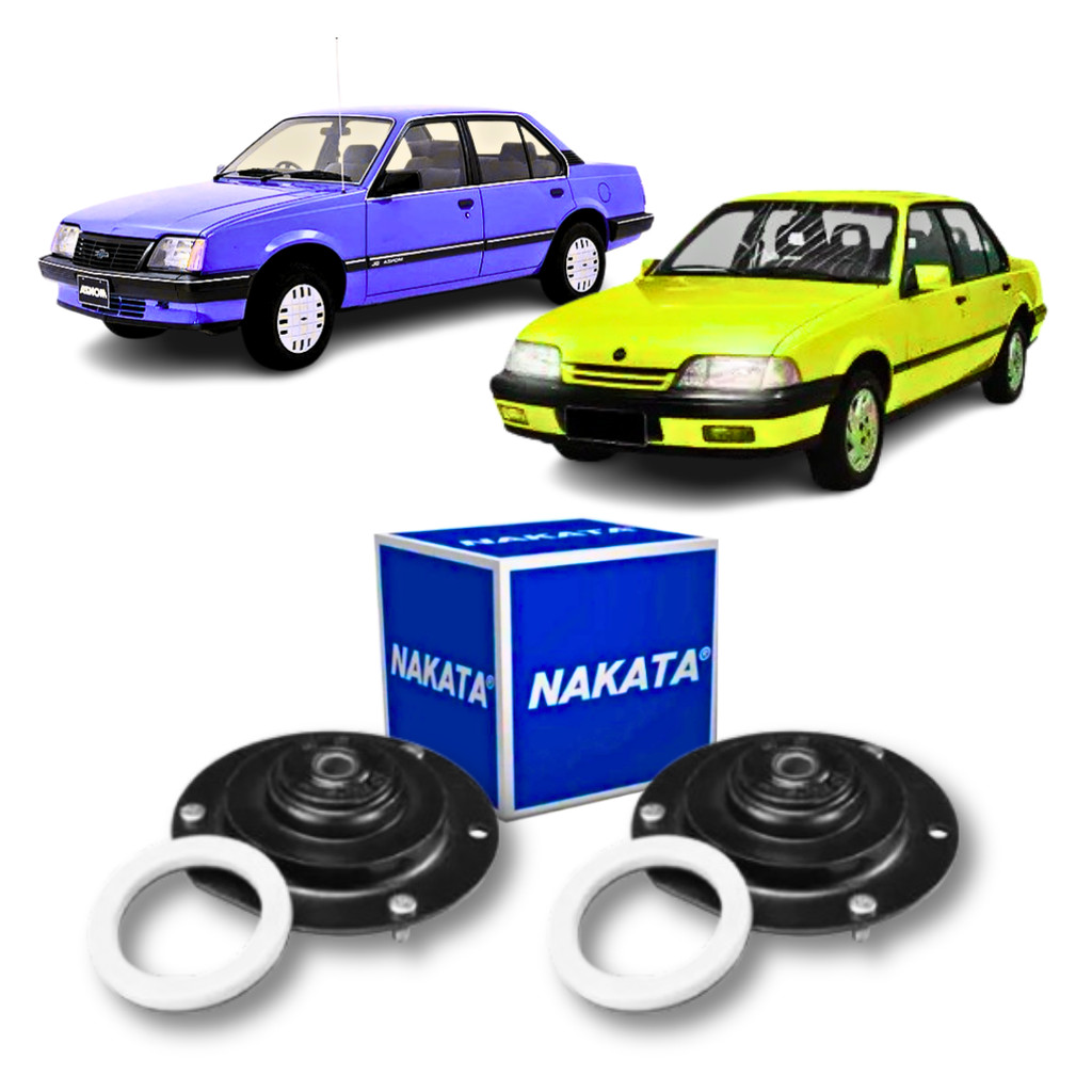 Par Coxim Nakata Rolamento Bsb Para Amortecedor Dianteiro Monza Quadrado e Tubarão 1982 até 1996