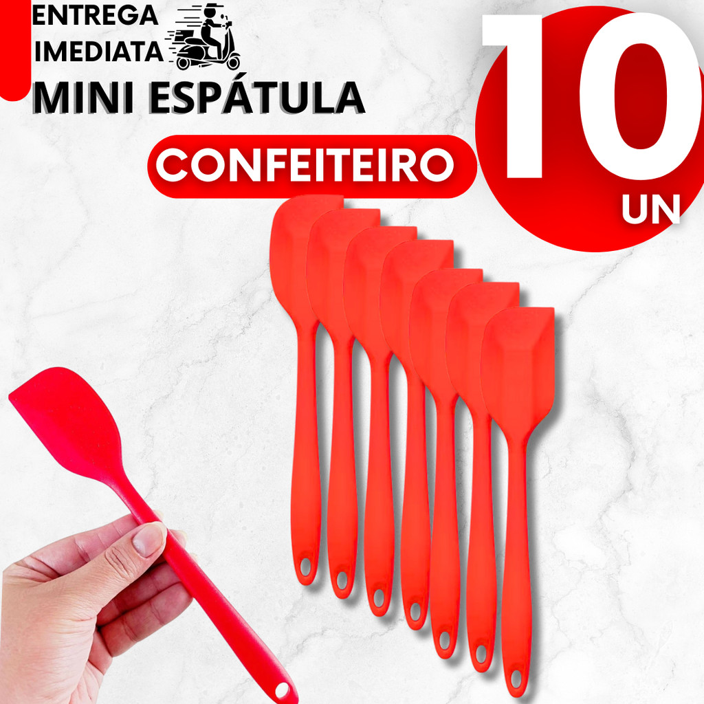 Mini Espátula Silicone Pão Duro Reta Raspador Confeiteiro Utensílios de Silicone Cozinha Confeitaria