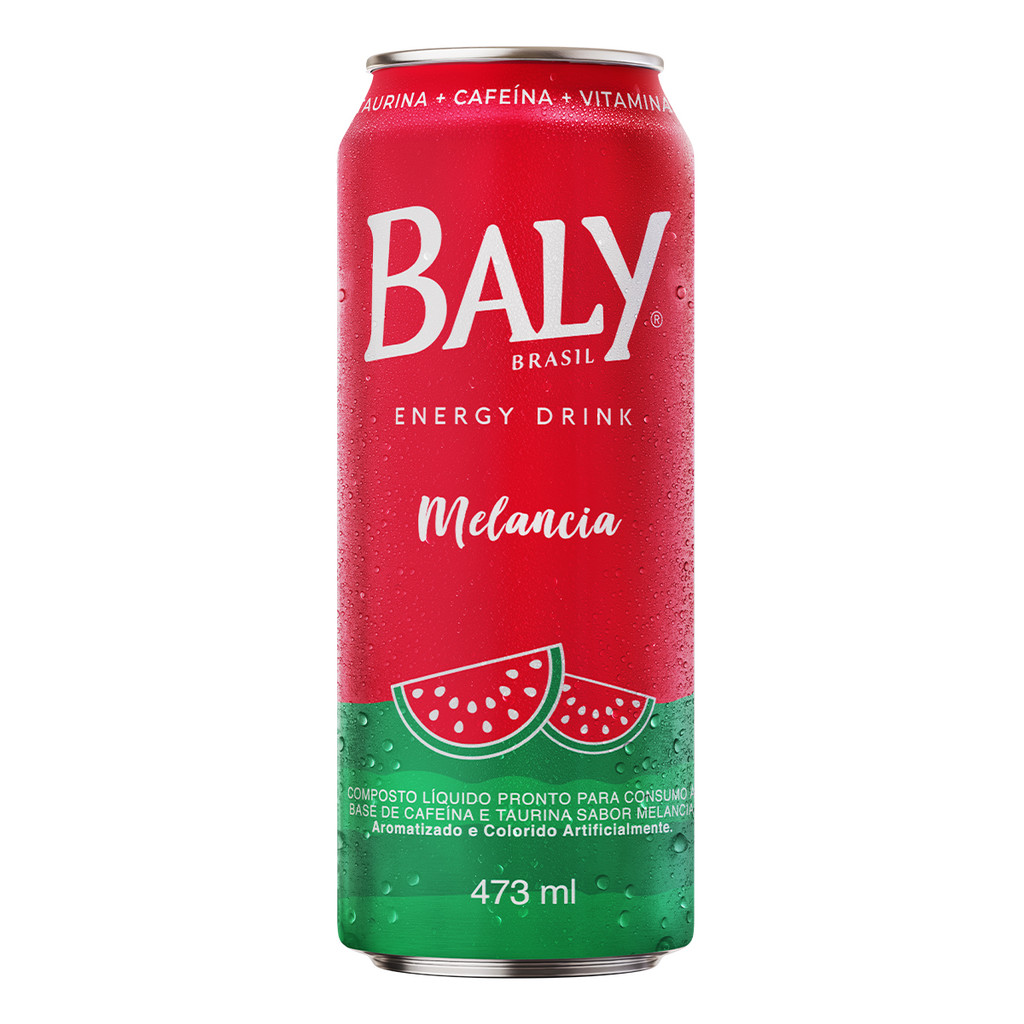 Imagem Energético Baly Energy Drink Melancia 473ml