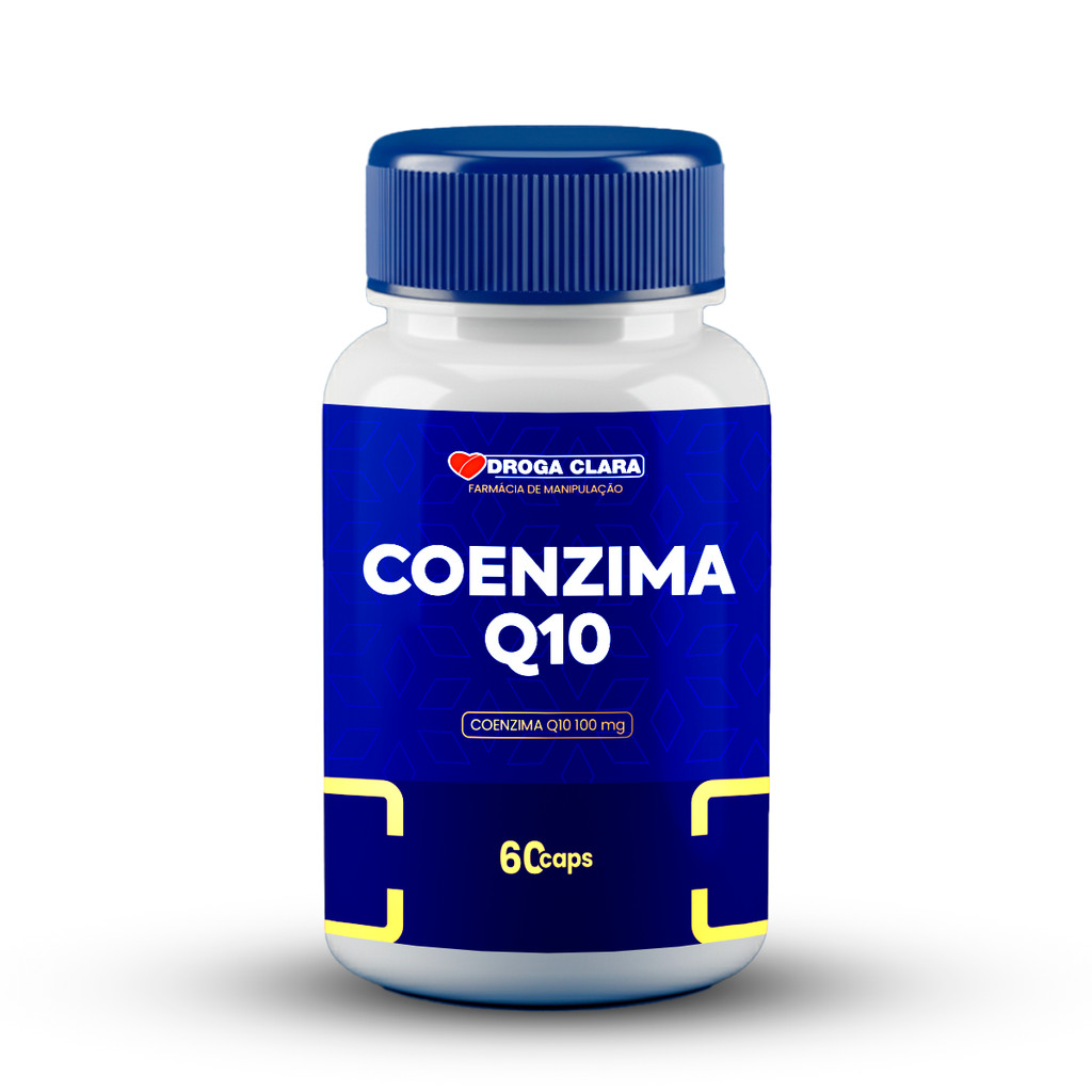Coenzima Q10 100mg 60 Cápsulas em Oferta na Shopee