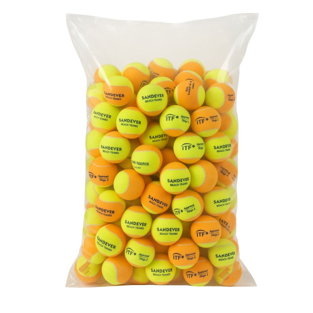 PACOTE BOLAS BEACH TENNIS 60 UNIDADES ITF STAGE SANDEVER