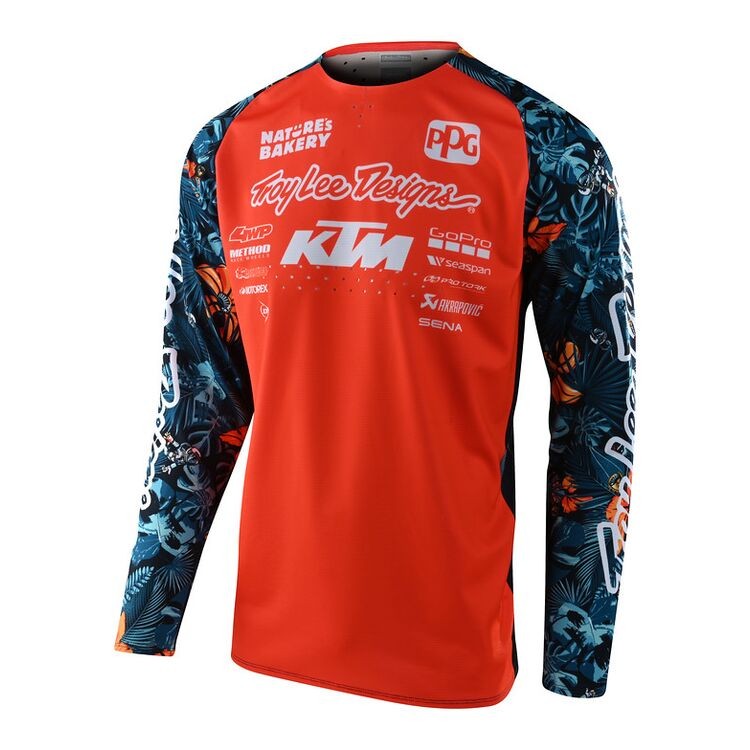 Camisa De Motocicleta Off-Road Para Homens Laranja Manga Longa MTB Mountain Bike Corrida Downhill Roupas De Equitação Es