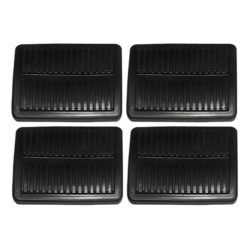 Capa Pedal Embreagem Freio Agrale Volare - 4 peças