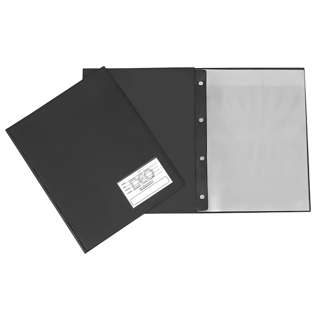 PASTA CATALOGO 50 ENVELOPES GROSSA PRETA DEO 653