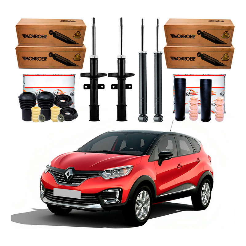 Amortecedor Dianteiro Traseiro Captur 1.6 2.0 2017 A 2020