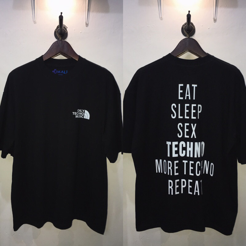 Somente Techno tee Sobredimensionado