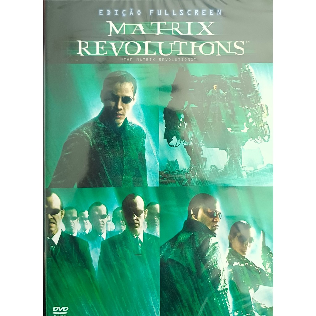 DVD Matrix Revolutions (Keanu Reeves - Final) Lacrado de Fábrica