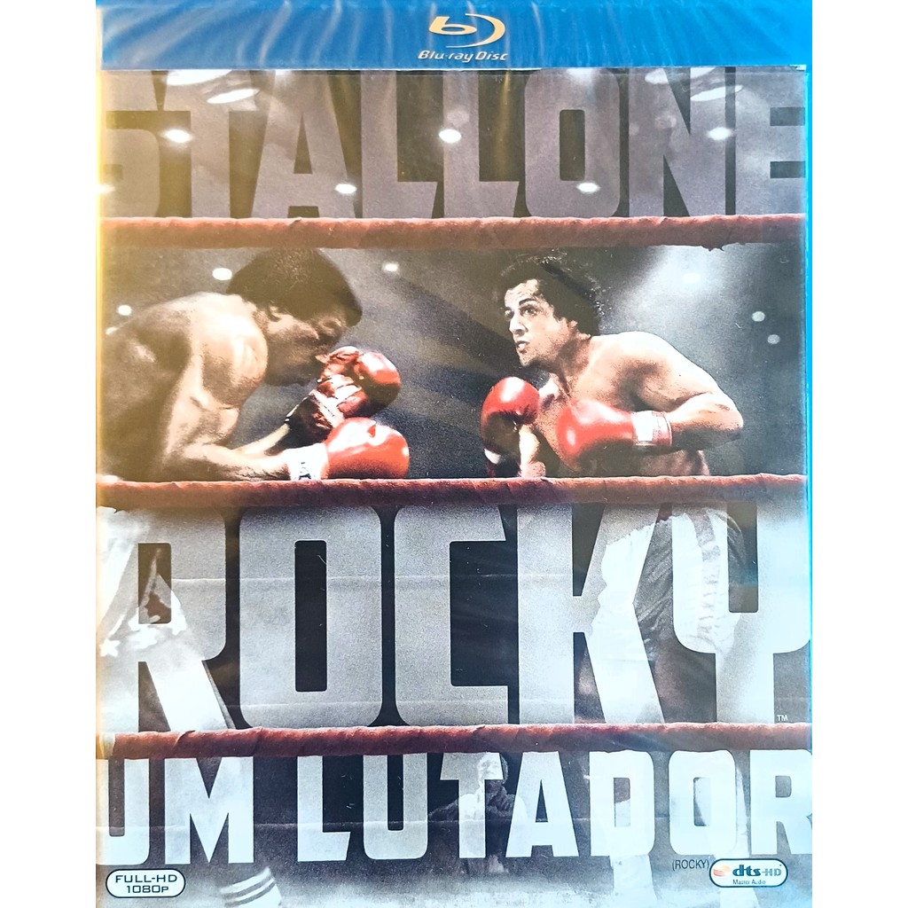Blu-Ray Rocky um Lutador (Sylvester Stallone) - Lacrado de Fábrica