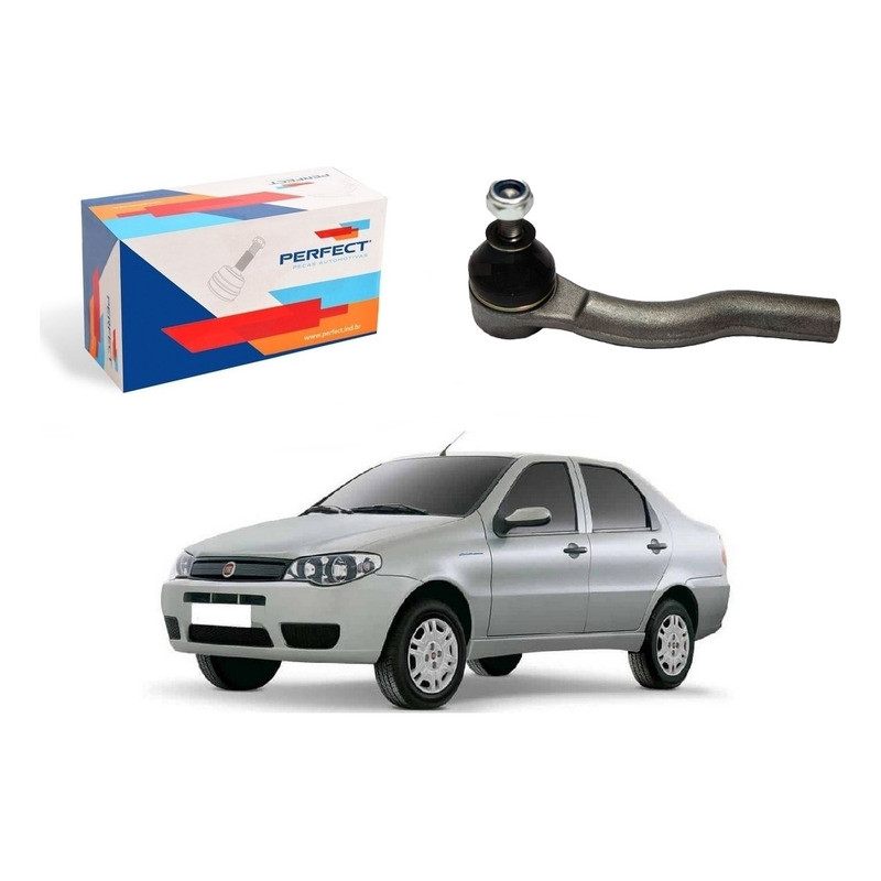 Terminal Direção Esquerdo Siena 1.4 1.8 2004 A 2008 em Oferta na Shopee