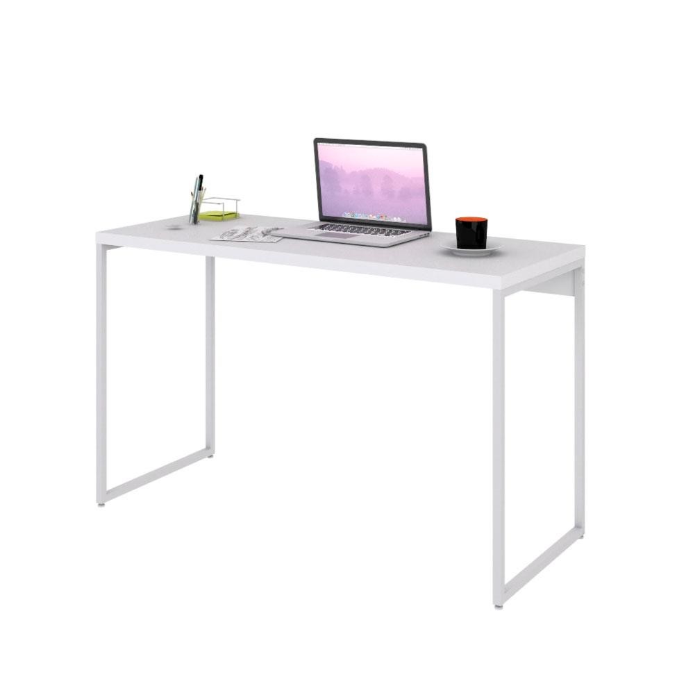 Escrivaninha Studio Branca 120 cm em Oferta na Shopee