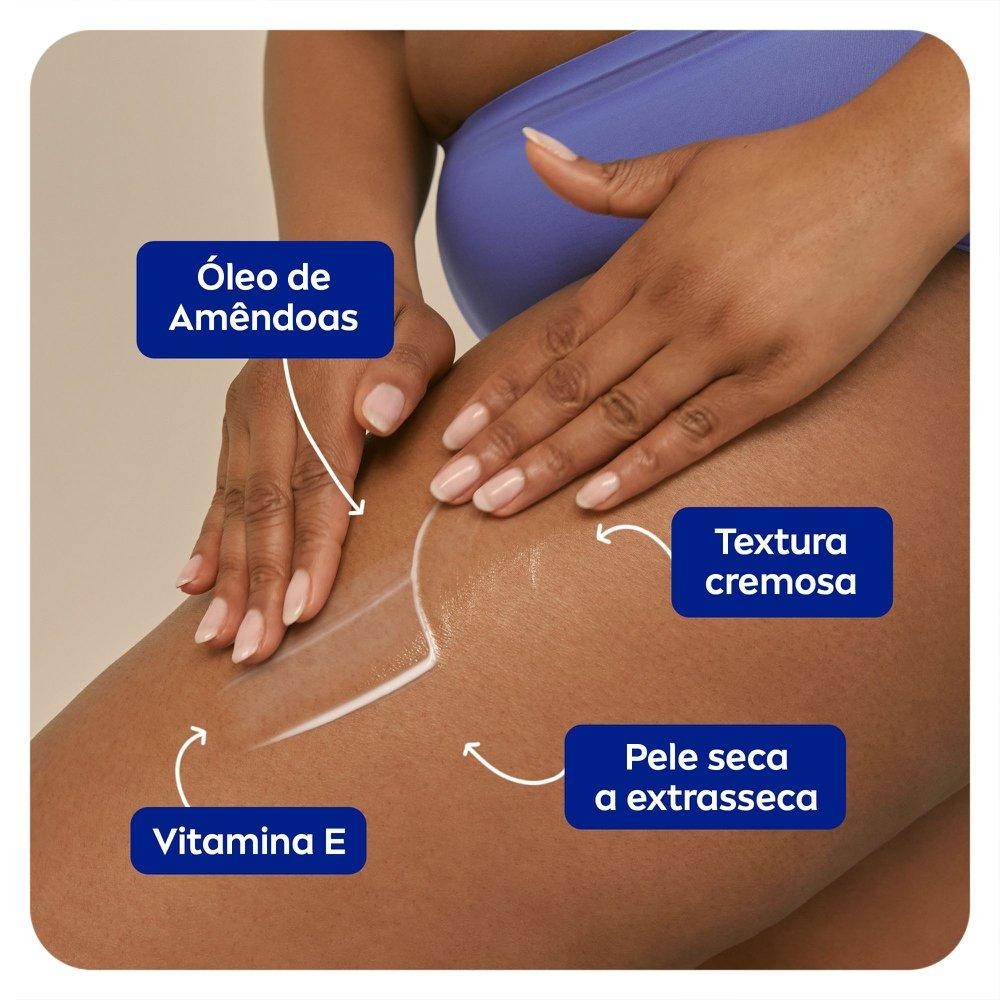 Detalhes do Loção Deo-Hidratante Pele Seca A Extrasseca Nivea Milk 200Ml