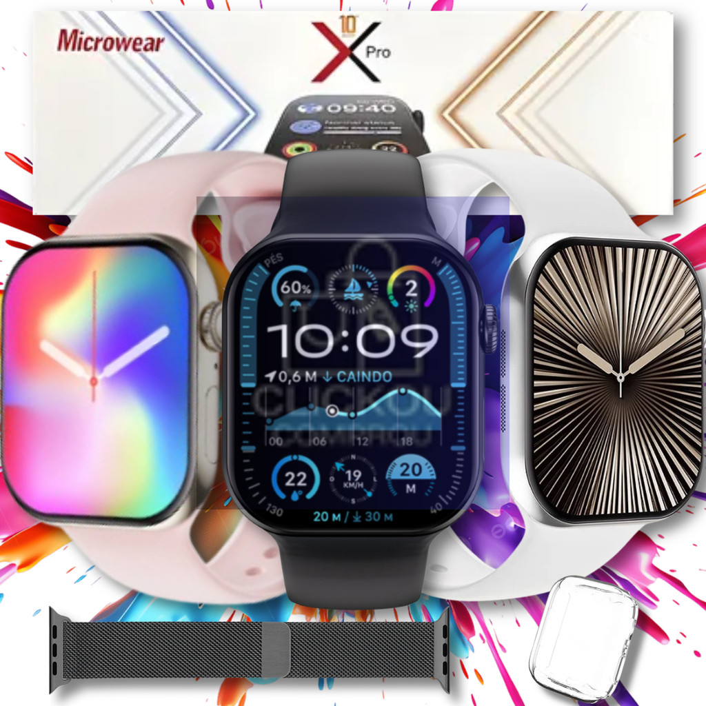 Smartwatch S10 PRO Relogio Inteligente X10 Masculino E Feminino Chatgpt Lançamento Original em Oferta na Shopee