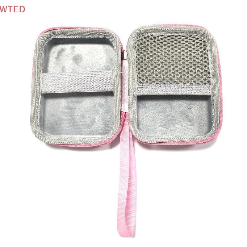 (WTED) Nylon + EVA Hard Digital Camera Case Pequeno Suporte De Armazenamento De Câmeras De Viagem Para Acessórios Cartão