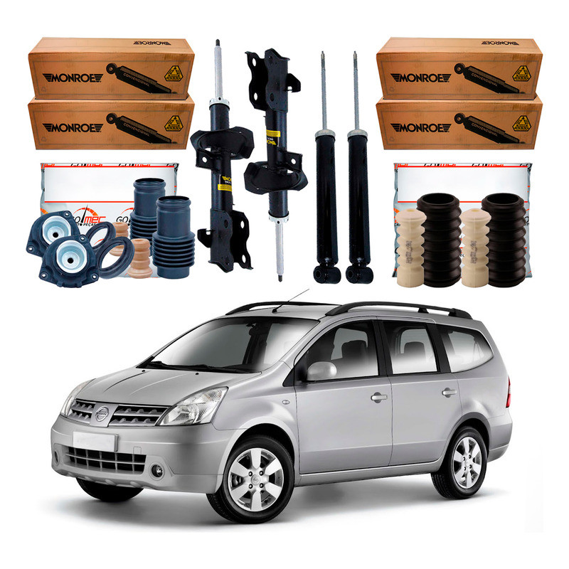 Amortecedor Dianteiro Traseiro Grand Livina 1.8 2009 A 2014 em Oferta na Shopee