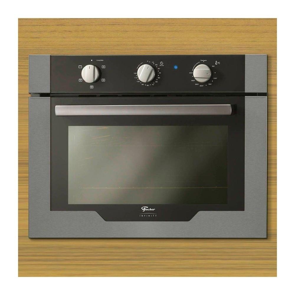 Forno Fischer Infinity: assa rápido, air fryer, easy clean, 50L em Oferta na Shopee