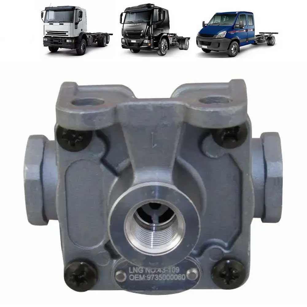 VÁLVULA DESCARGA RÁPIDA FREIO TRASEIRO STRALIS/TECTOR/CURSOR/EUROCARGO/CAVALLINO/DAILY 70C16/70C17 HD 503100744