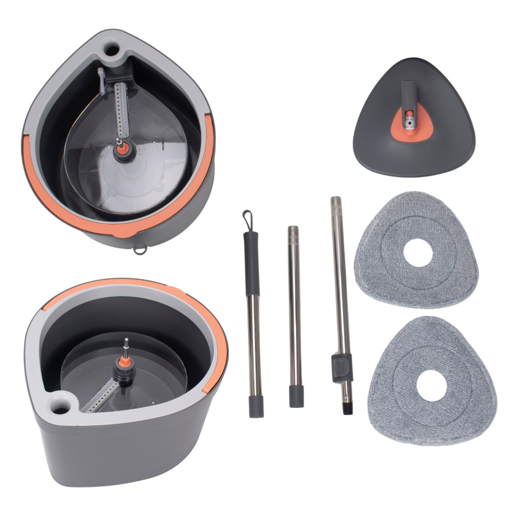 Mop Esfregão c/ Separador de Água Suja e Limpa - Zimpa Flow em Oferta na Shopee