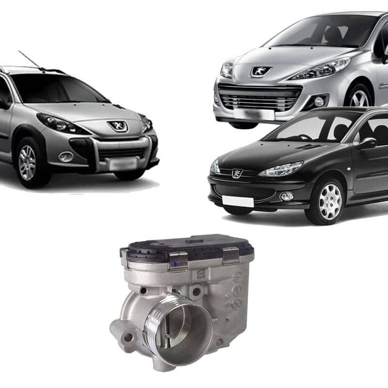 Corpo Borboleta Tbi Peugeot 206 207 Hoggar C3 (1.4 8v)