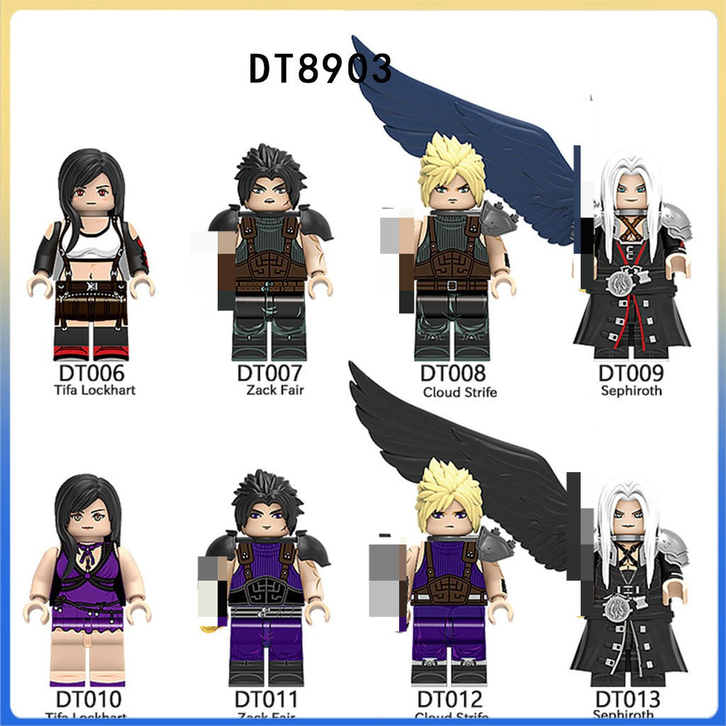 mini Blocos De Construção Montados , Personagem De Jogo De Filme , Modelo De Figura De Partículas Pequenas em Oferta na Shopee