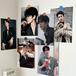 30 folhas não repetitivas Zhang Linghe HD pôster adesivos de parede quarto decoração de parede quarto foto fundo parede 