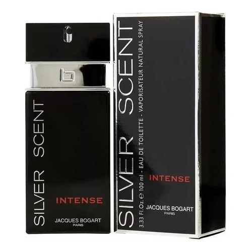Perfume Silver Scent Intense Jacques Bogart  Masculino 100ml - Original Com NF e Garantia