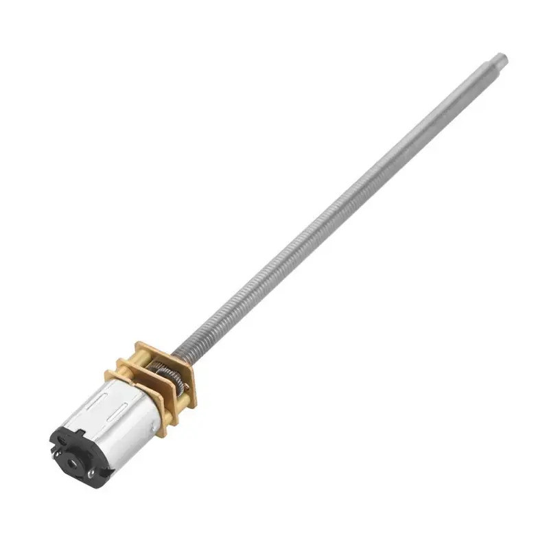 Eixo De Rosca Longa M4 100mm N20 Parafuso Do motor De Engrenagem Com Terminais Fixos Qualidade H