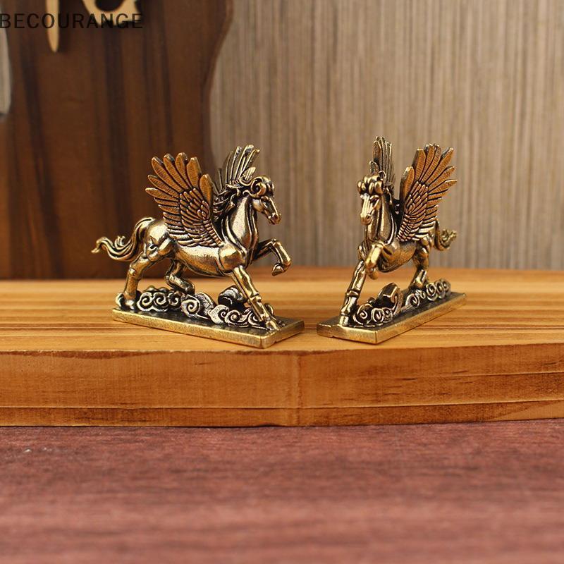 BEC 2026 Estátua De Cavalo Do Zodíaco Chinês , De Bronze , Decoração De Mesa , Sala De Estar , De Chá , Escultura , Arte