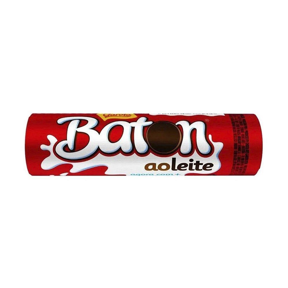 Chocolate Baton ao Leite - Embalagem com 30 Unidades