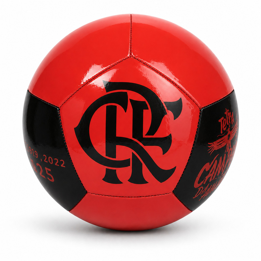 Bola Oficial Flamengo Tetra Libertadores CRF-CPO-TETRA-2