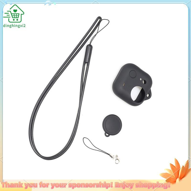 Para GO Ultra 2-Em-1 Tampa De Lente E Caixa De Silicone Conjunto Anti-Risco Com Acessórios De Câmera De Ação
