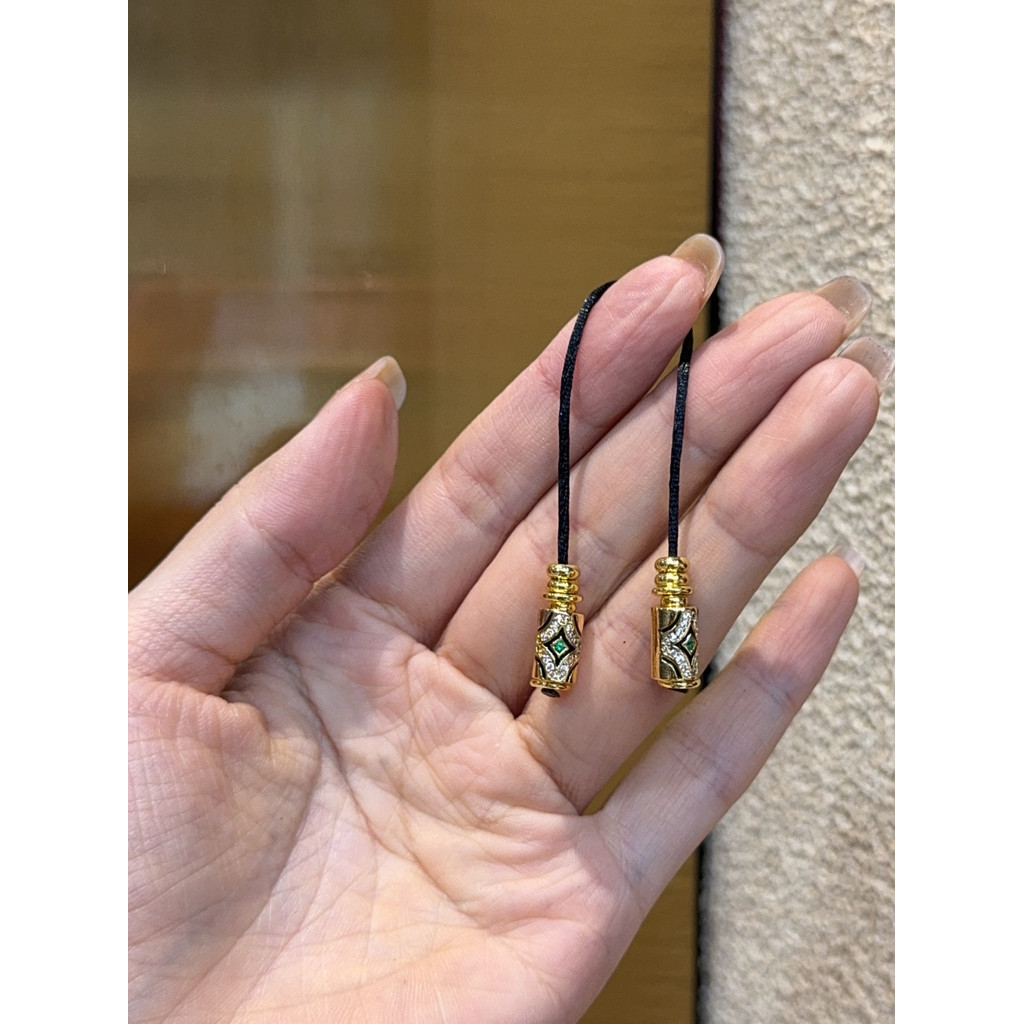 Contas discípulo de diamante de cobre puro artesanal diy acessórios pulseira colar acessórios moda jóias Wenwan S