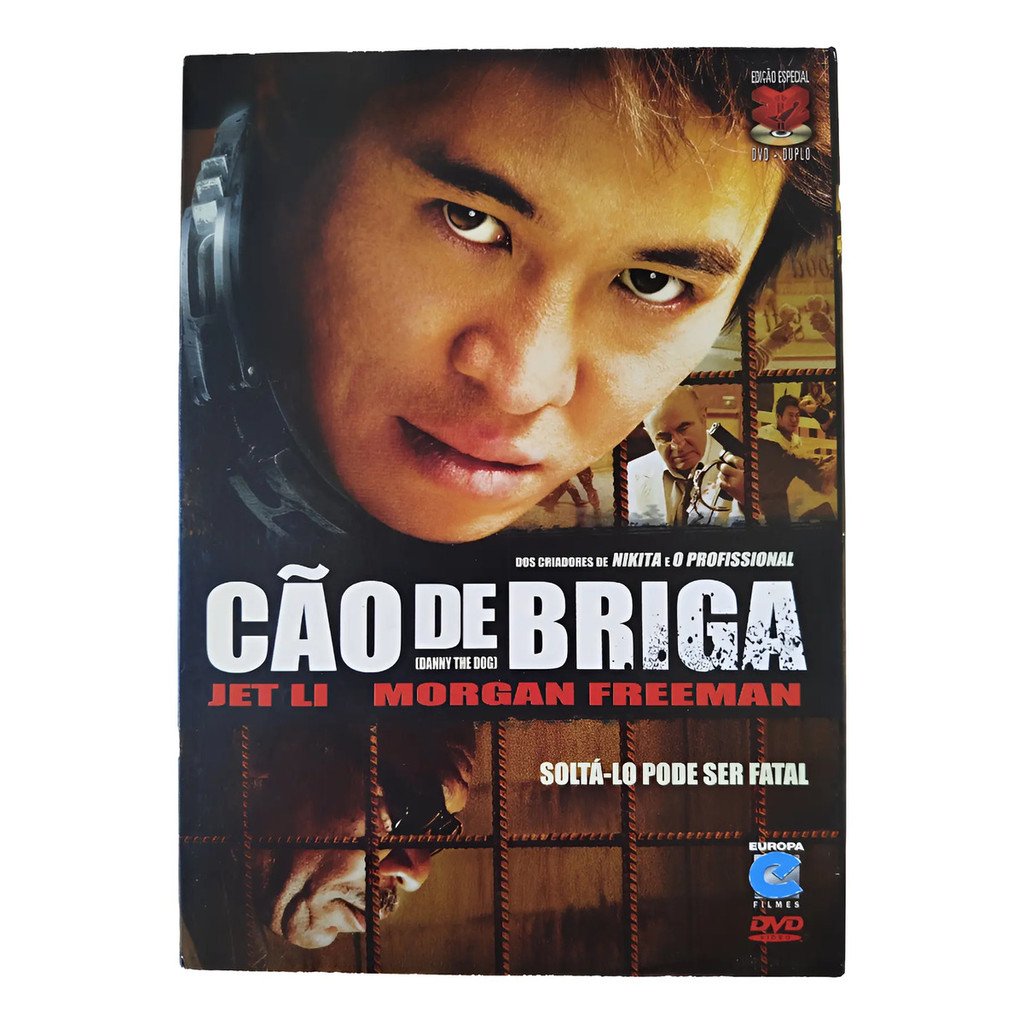 DVD Filme Duplo Cão De Briga 2005 Jet Li Morgan Freeman