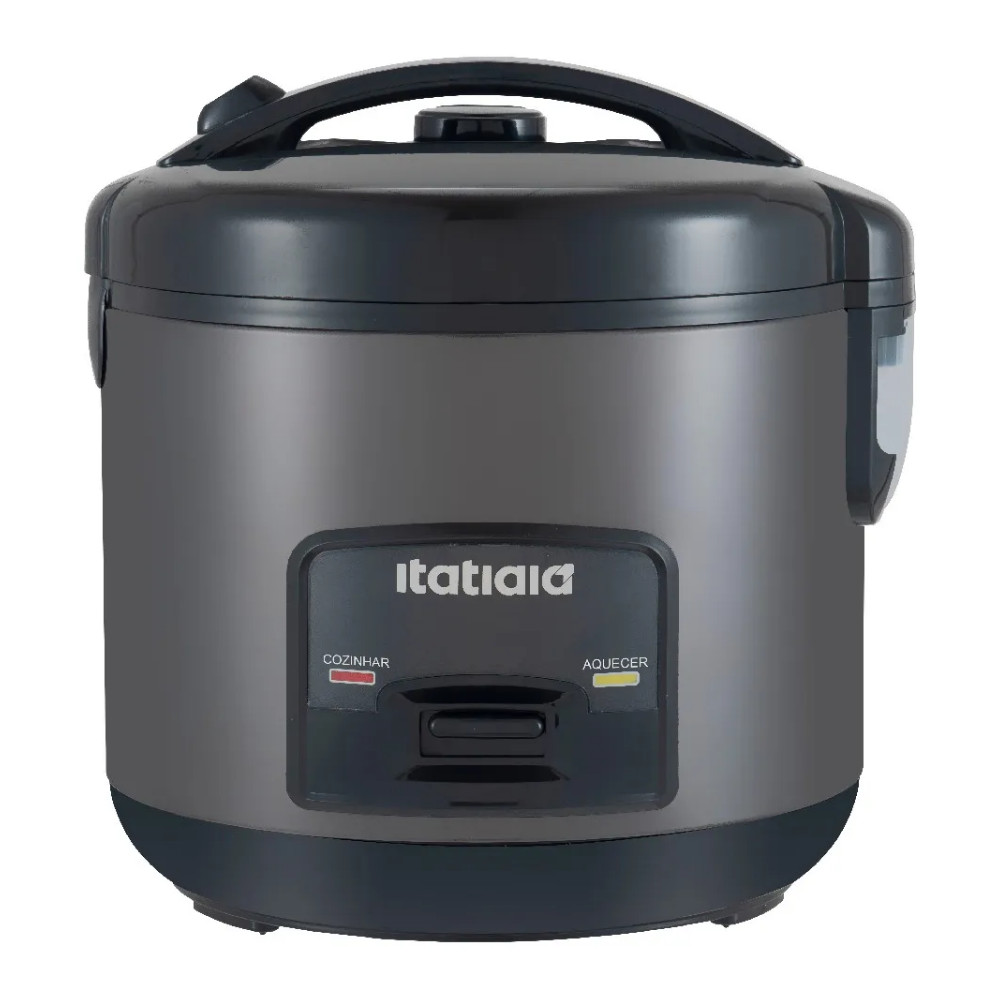 Panela de Arroz Elétrica Itatiaia 1L 900W Cinza 220V