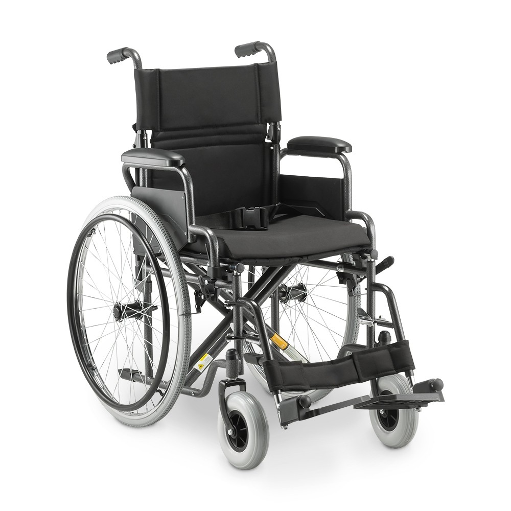 Cadeira de Rodas Aço Dobrável até 120 Kg D400 T44 Dellamed
